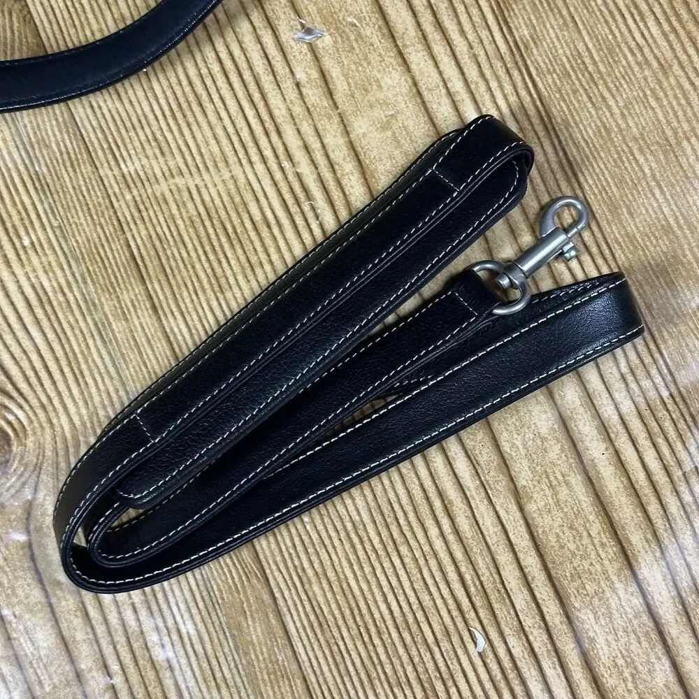 Lavender Briefcase Shoulder Work Hobo Satchel‎ Tote Bag Black Leather
